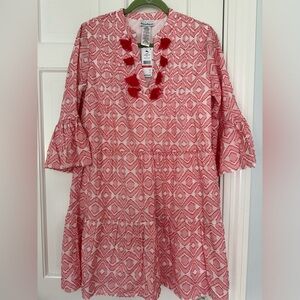 NWT Tommy Bahama Tassel Tunic Dress